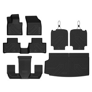 Fit for 2016-2026 Volvo XC90 Floor & Seatback & Cargo Mats, Not Fit Hybrid