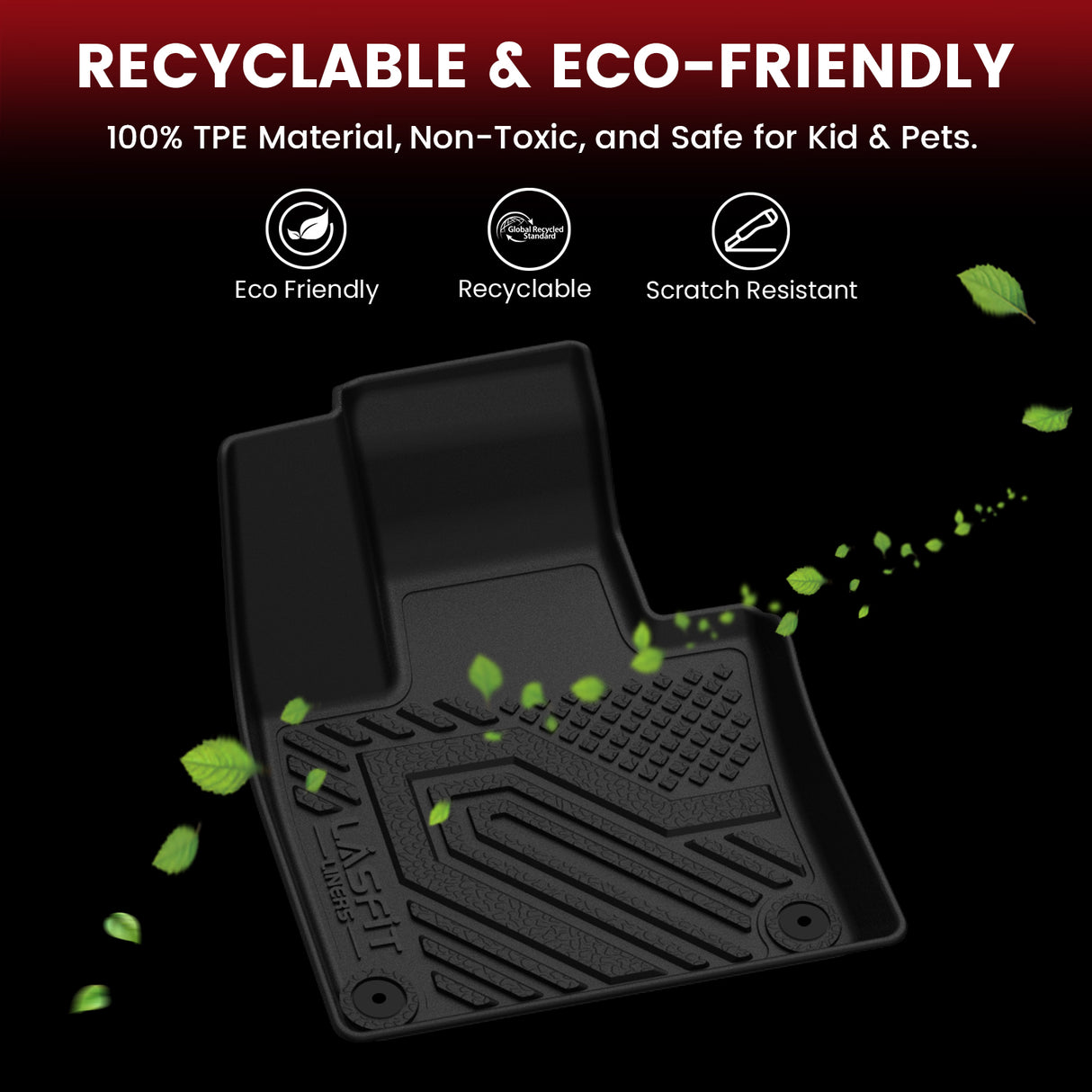 Fit for 2016-2026 Volvo XC90 Floor & Seatback & Cargo Mats, Not Fit Hybrid