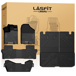 Fit for 2016-2022 Honda Pilot Floor Mats / Cargo / Seatback Mat, Cargo Mat Fit in Highest Position Only