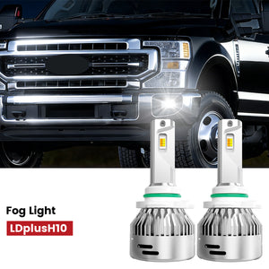 Lasfit H10 led fog light fit for 2017-2019 Ford Chassis Cab F-350/450/550