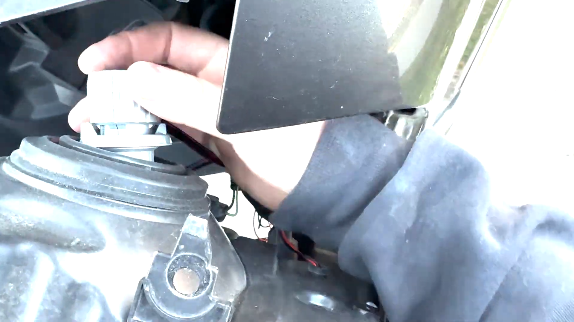 remove the original bulb