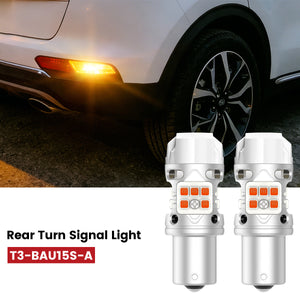 Lasfit BAU15S led rear turn signal lights fit for 2017-2019 Kia Sportage