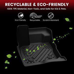 Fit for 2017-2020 Ford Fusion Custom Floor Mats & Cargo Mat TPE Material