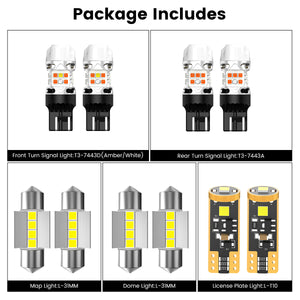 Lasfit combo package led bulbs for 2017-2021 Mazda CX-5 W/ LED Tail Lights