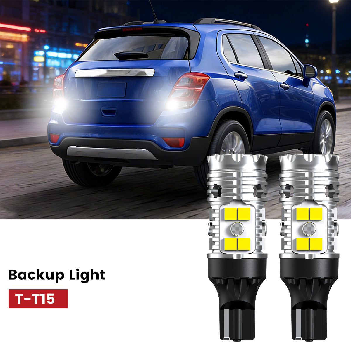Lasfit 912 led backup lights fit for 2017-2022 Chevrolet Trax