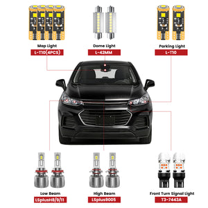 Lasfit led bulbs for 2017-2022 Chevrolet Trax