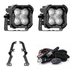 2017-2022 Ford F-250 F-350 3 inch white flood ditch light