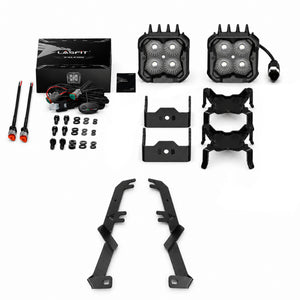 2017-2022 Ford F-250 F-350 3 inch white flood ditch light package