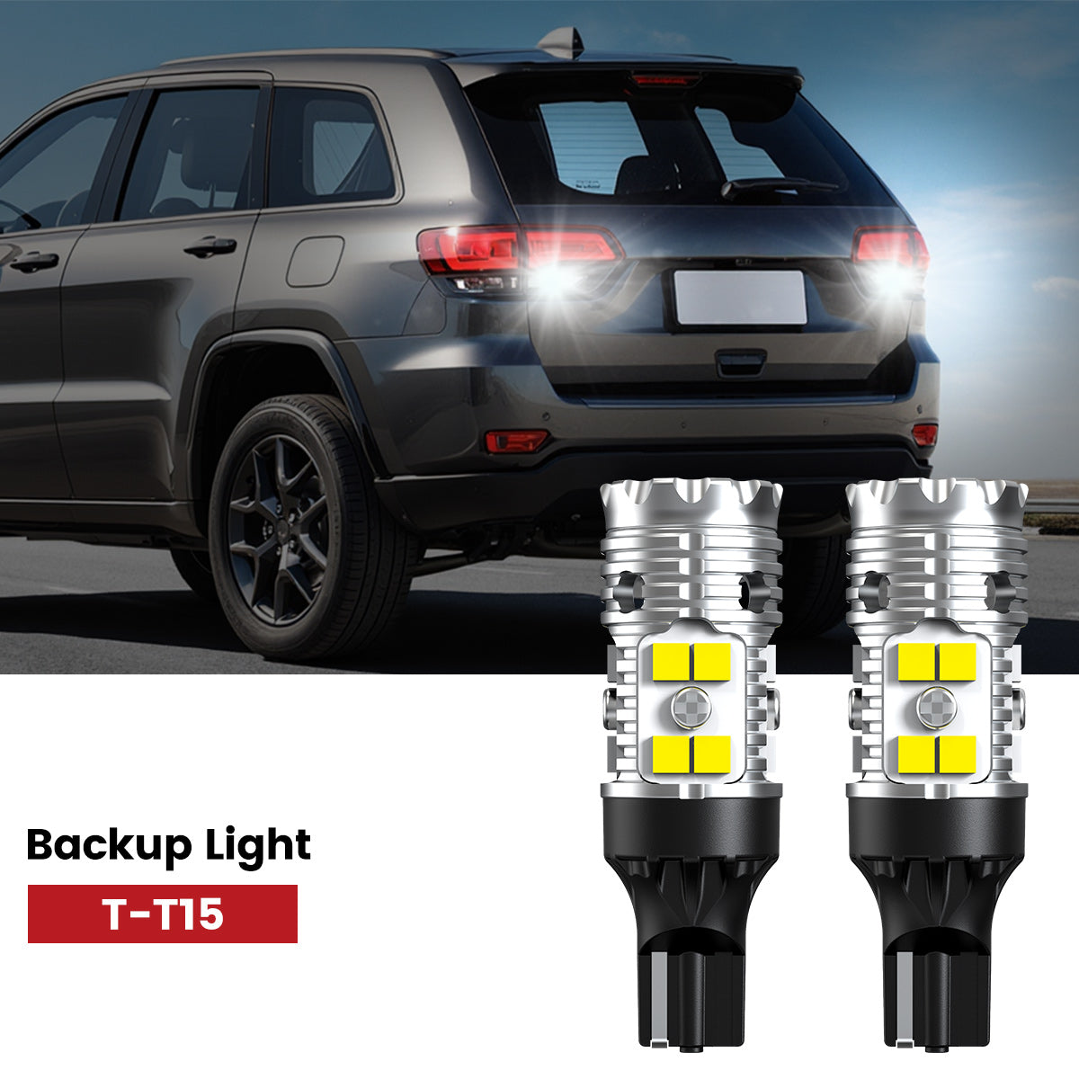 Lasfit 921 led backup light fit for 2017-2022 Jeep Grand Cherokee