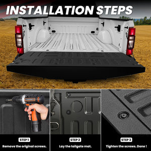 Fit for 2017-2026 Ford F-250 F-350 F-450 F-550 Super Duty Bed Mat or Tailgate Mat