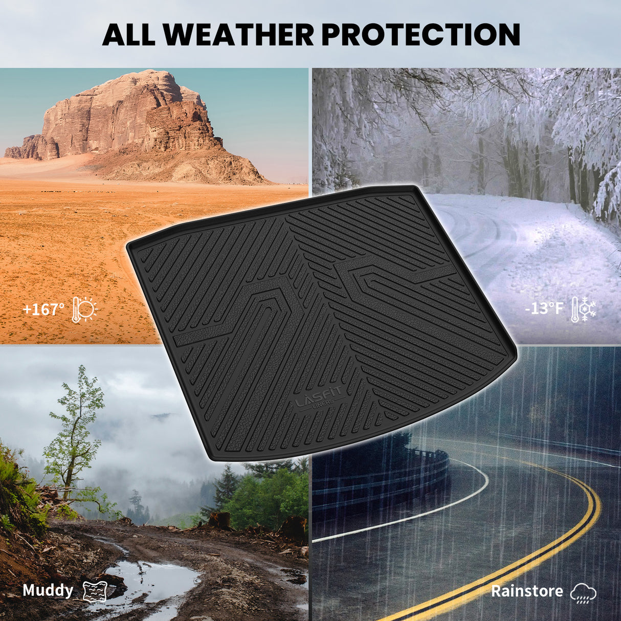 Fit for 2017-2022 Honda CR-V Custom Floor Mats | Cargo Mat Available