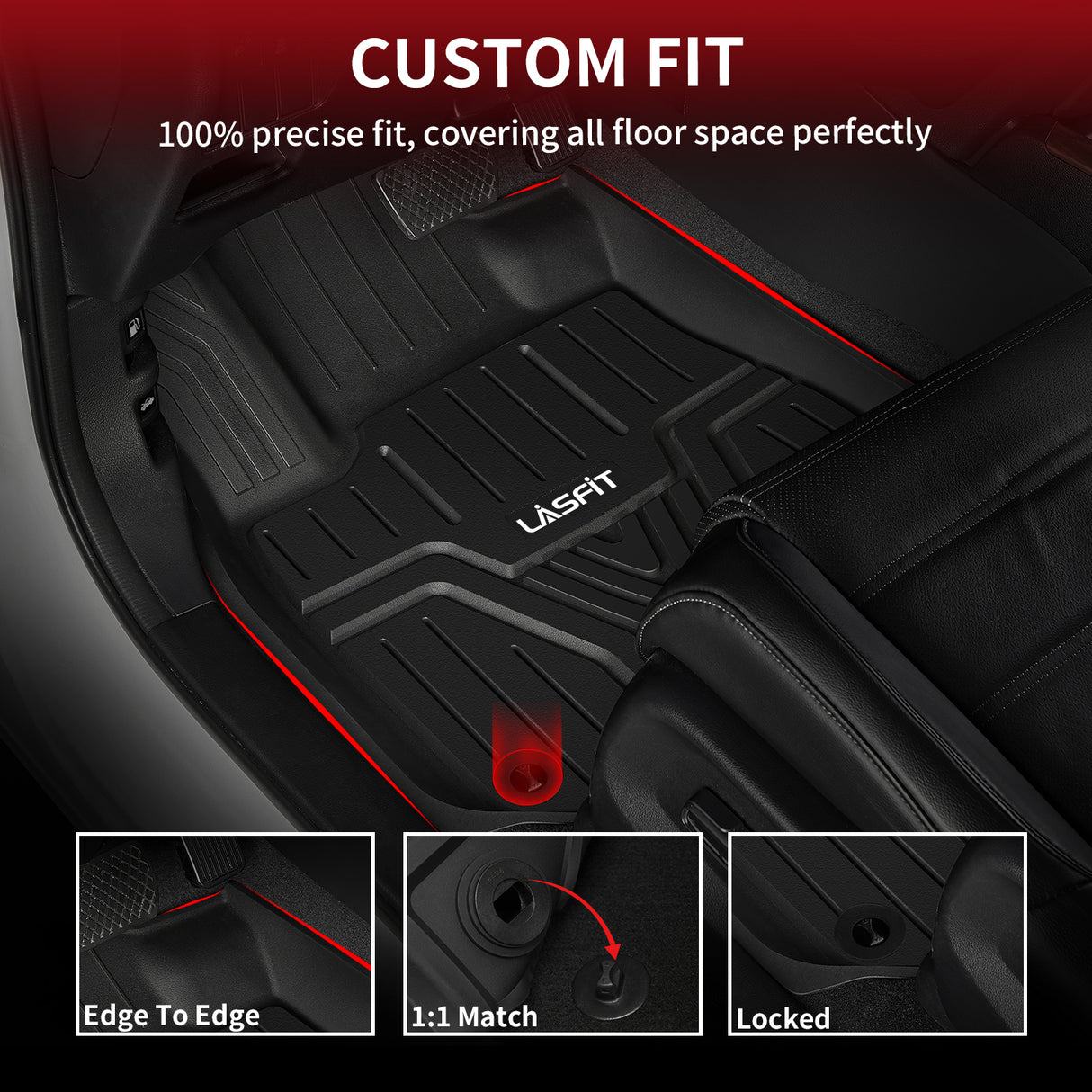 Fit for 2017-2022 Honda CR-V Custom Floor Mats | Cargo Mat Available