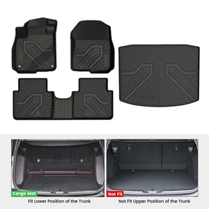 2017-2022 Honda CR-V Custom Floor Mats For Lower Position