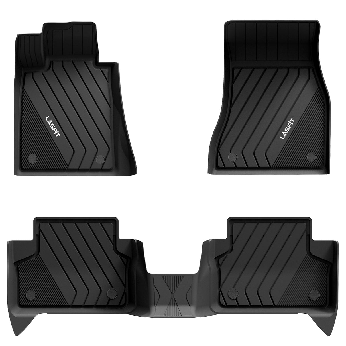 Fit for 2017-2023 BMW 5 Series Floor Mats/Cargo Mat(Fit Spare Tire), for 520i 530e 530i 535i 540i 540d 550i