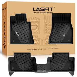 Fit for 2017-2023 BMW 5 Series Floor Mats/Cargo Mat(Fit Spare Tire), for 520i 530e 530i 535i 540i 540d 550i