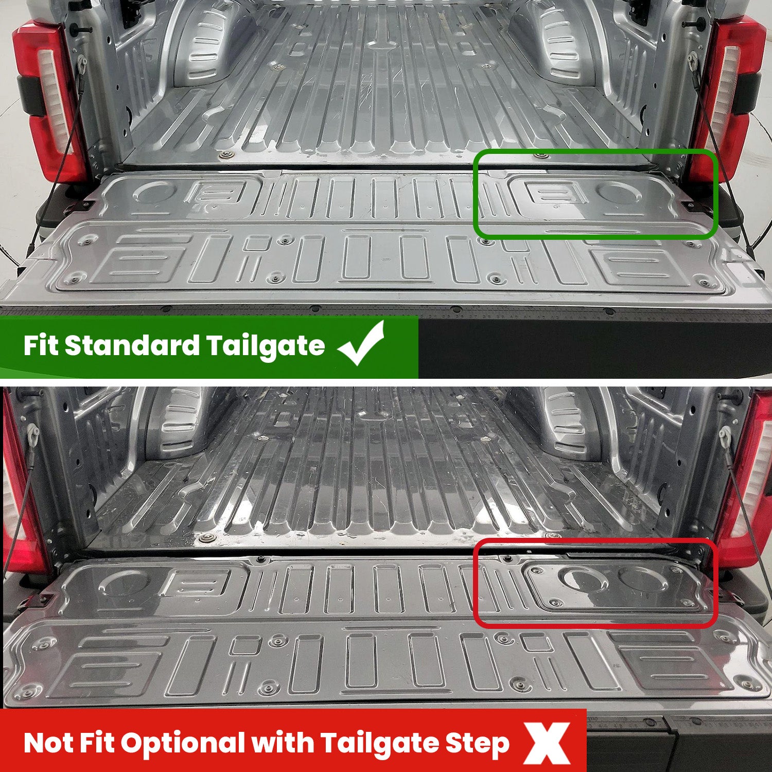 Lasfit F-250 F-350 Bed Mat Fitment