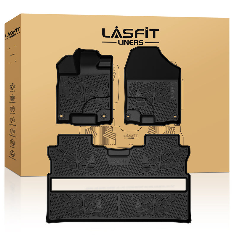 LASFIT Heavy-Duty Truck Bed Mat For Honda Ridgeline 2017-2025 (5.3ft Bed) – TPE Anti-Slip Liner
