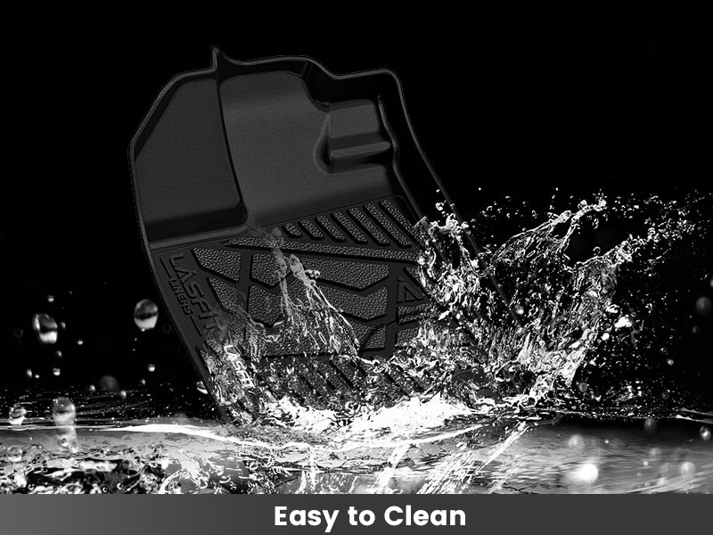 2017-2026 Honda RIdgeline Floor Mats easy to clean