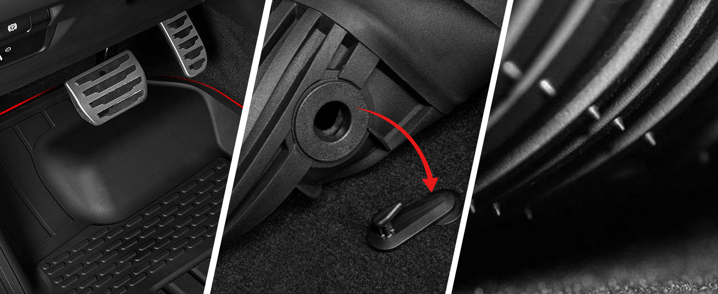 2017-2025 Jaguar F-Pace floor mats 2nd Row