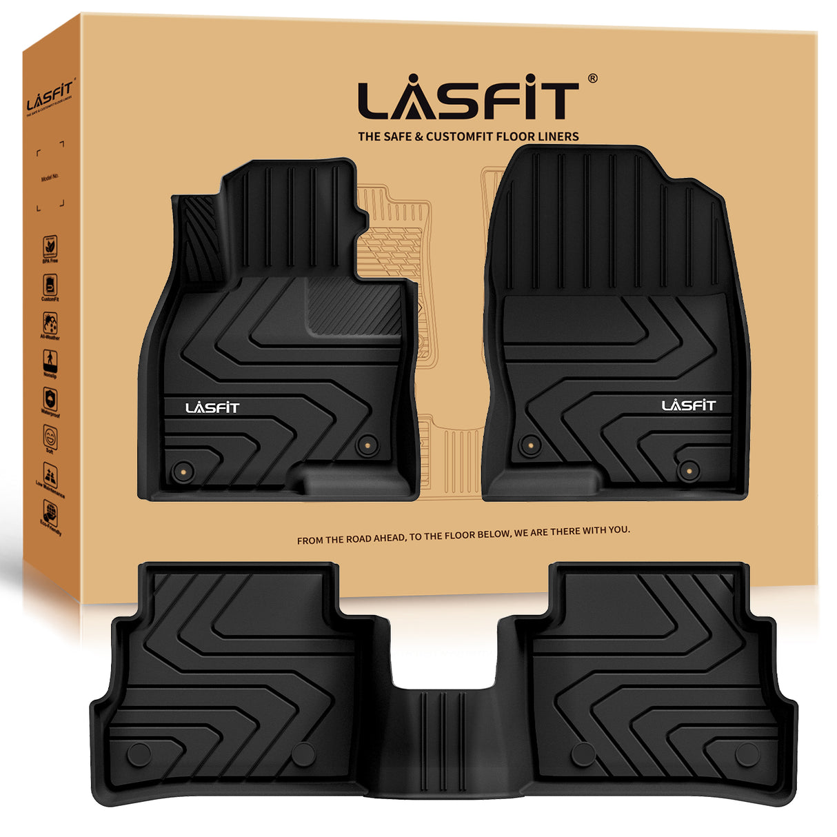 Fit for 2017-2025 Mazda CX-5 All-weather Floor Mats or Cargo Mat