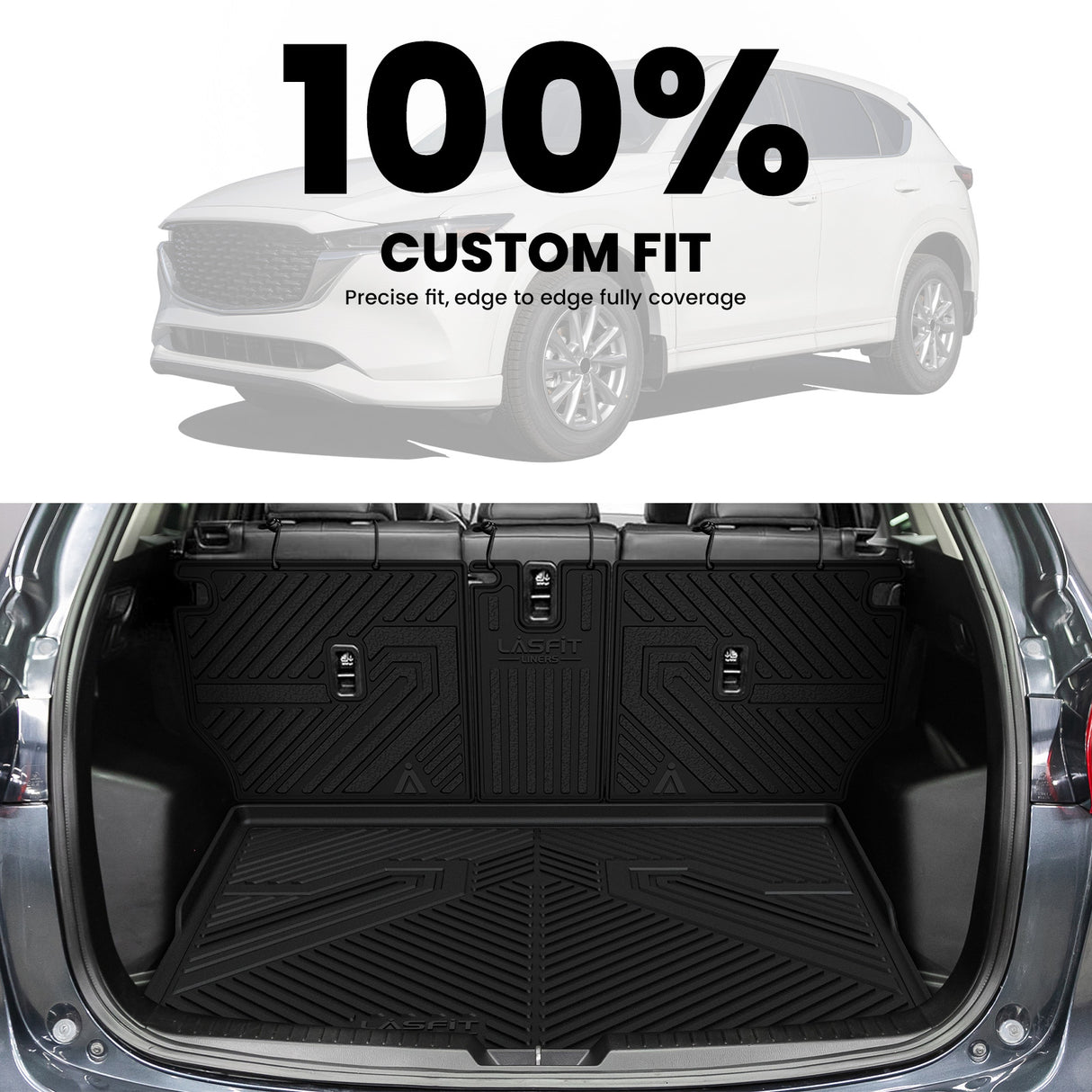 Fit for 2017-2025 Mazda CX-5 Seatback & Cargo Mats 100% Custom Fit