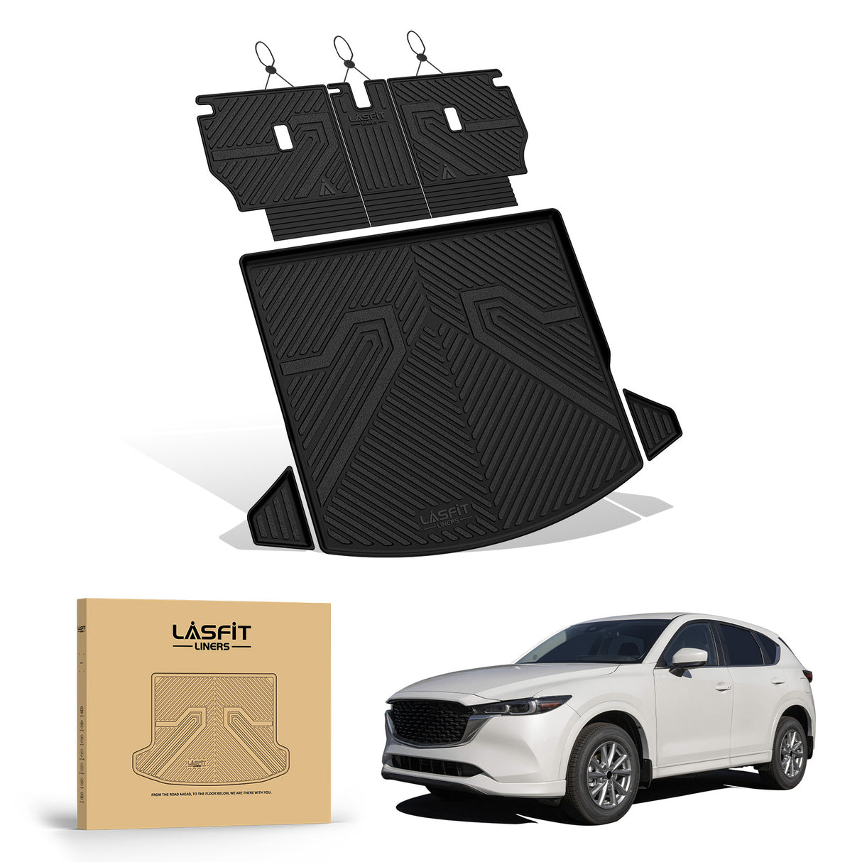 Fit for 2017-2025 Mazda CX-5 Seatback & Cargo Mats