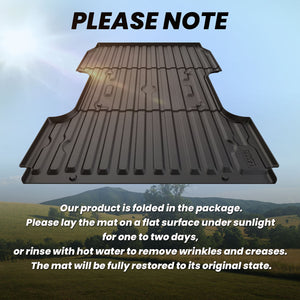 Fit for 2017-2026 Ford Super Duty 8.0FT Bed Mat Note