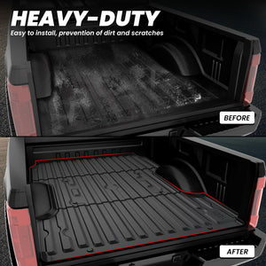 Fit for 2017-2026 Ford Super Duty 8.0FT Bed Mat Full Protection