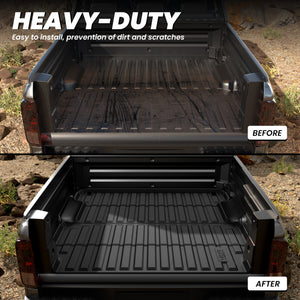 Fit for 2017-2026 Honda Ridgeline 5.3FT(64") Heavy Duty Truck Bed Mat Full Protection