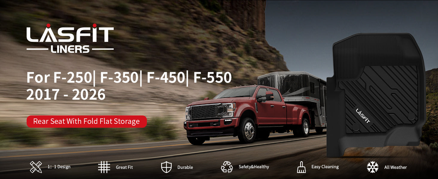 2017-2026 Ford F-250 F-350 floor mats