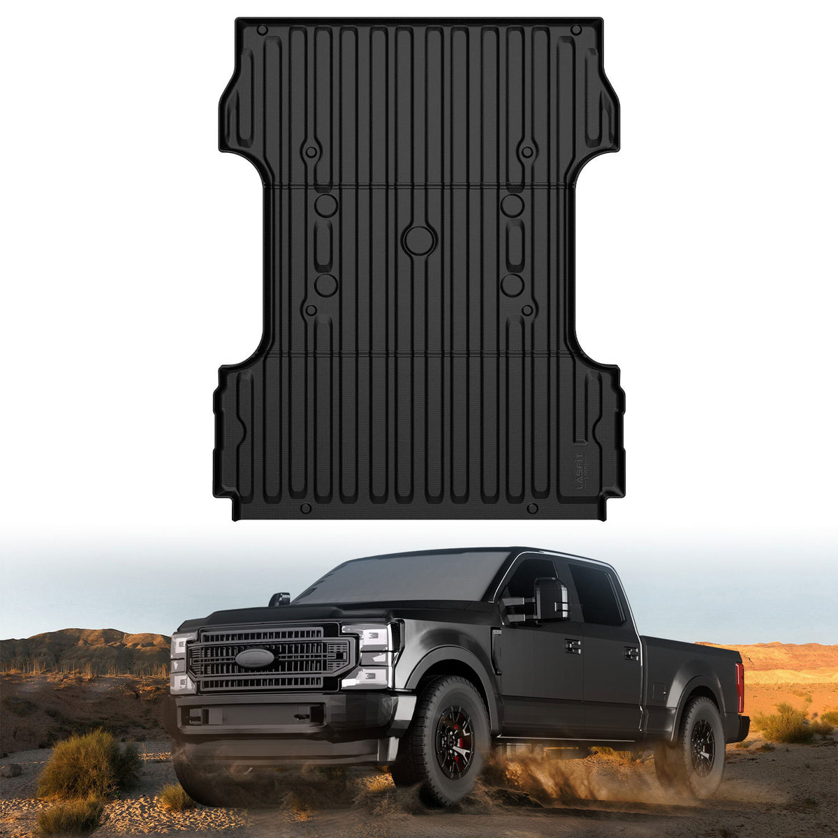 2017-2027 Ford F-250 F-350 F-450 F-550 6.75FT Bed Mat