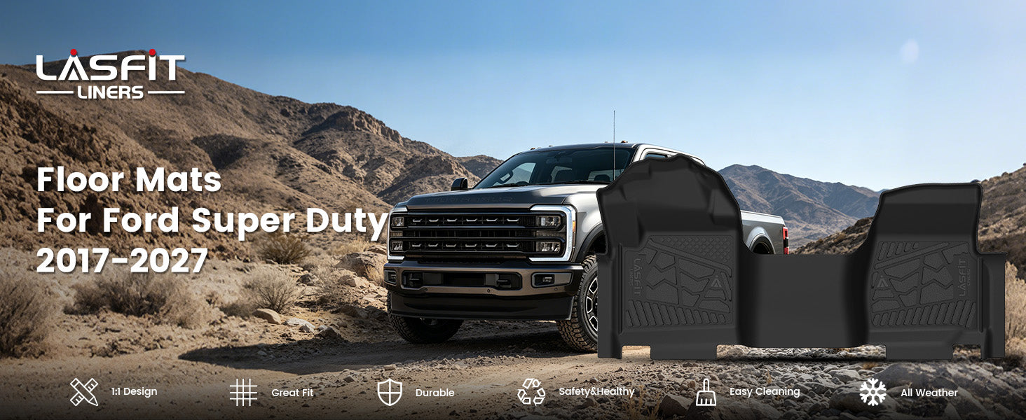 2017-2027 Ford F-250 F-350 floor mats
