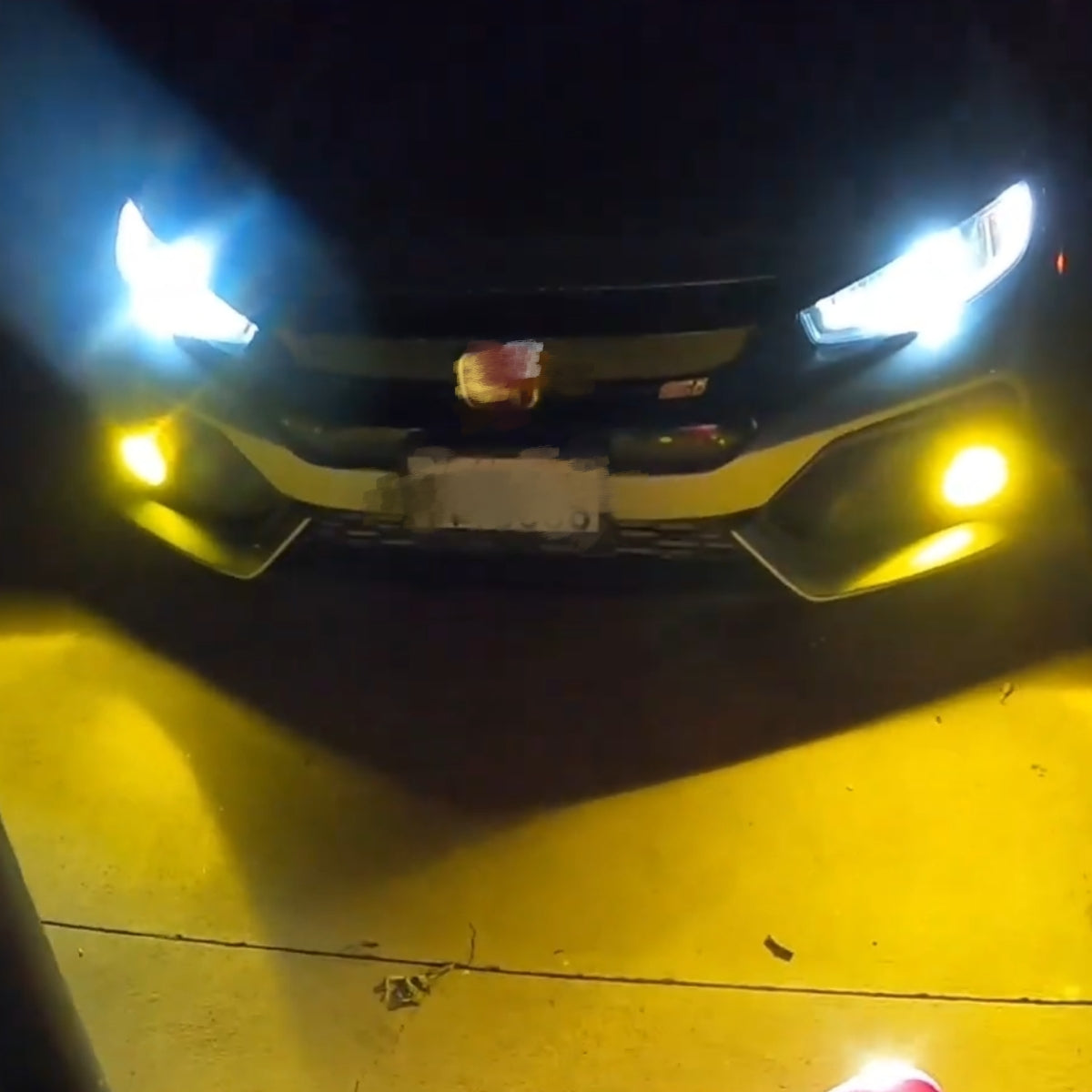 2017 Honda Civic Lasfit led switchback fog lights