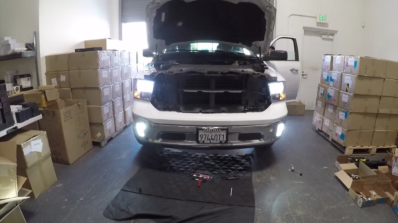 2017 dodge ram 1500 led headlights