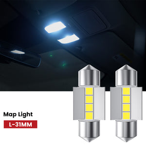 Fit for 2018-2019 Subaru Outback The Brightest LED Bulbs Upgrade