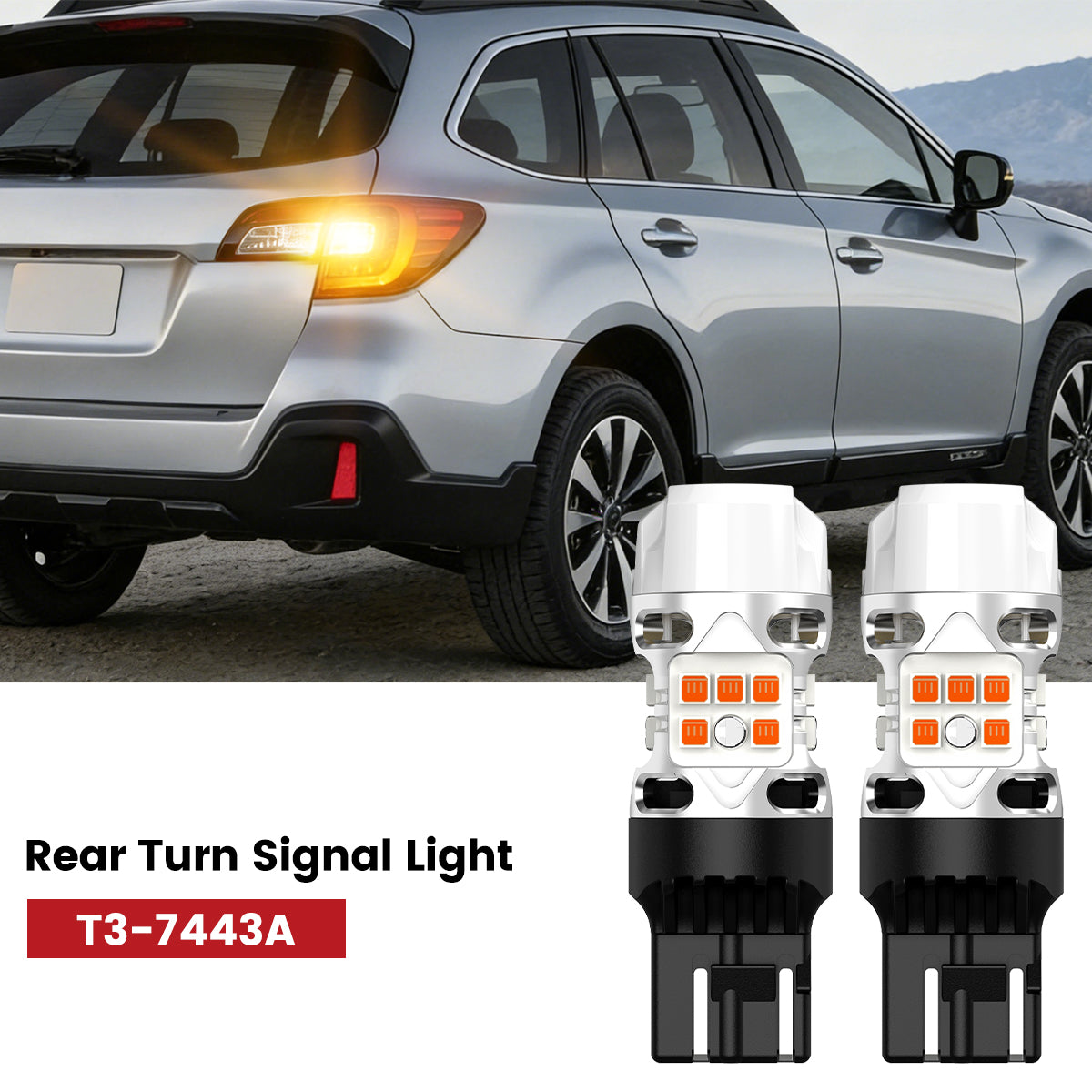 Fit for 2018-2019 Subaru Outback The Brightest LED Bulbs Upgrade
