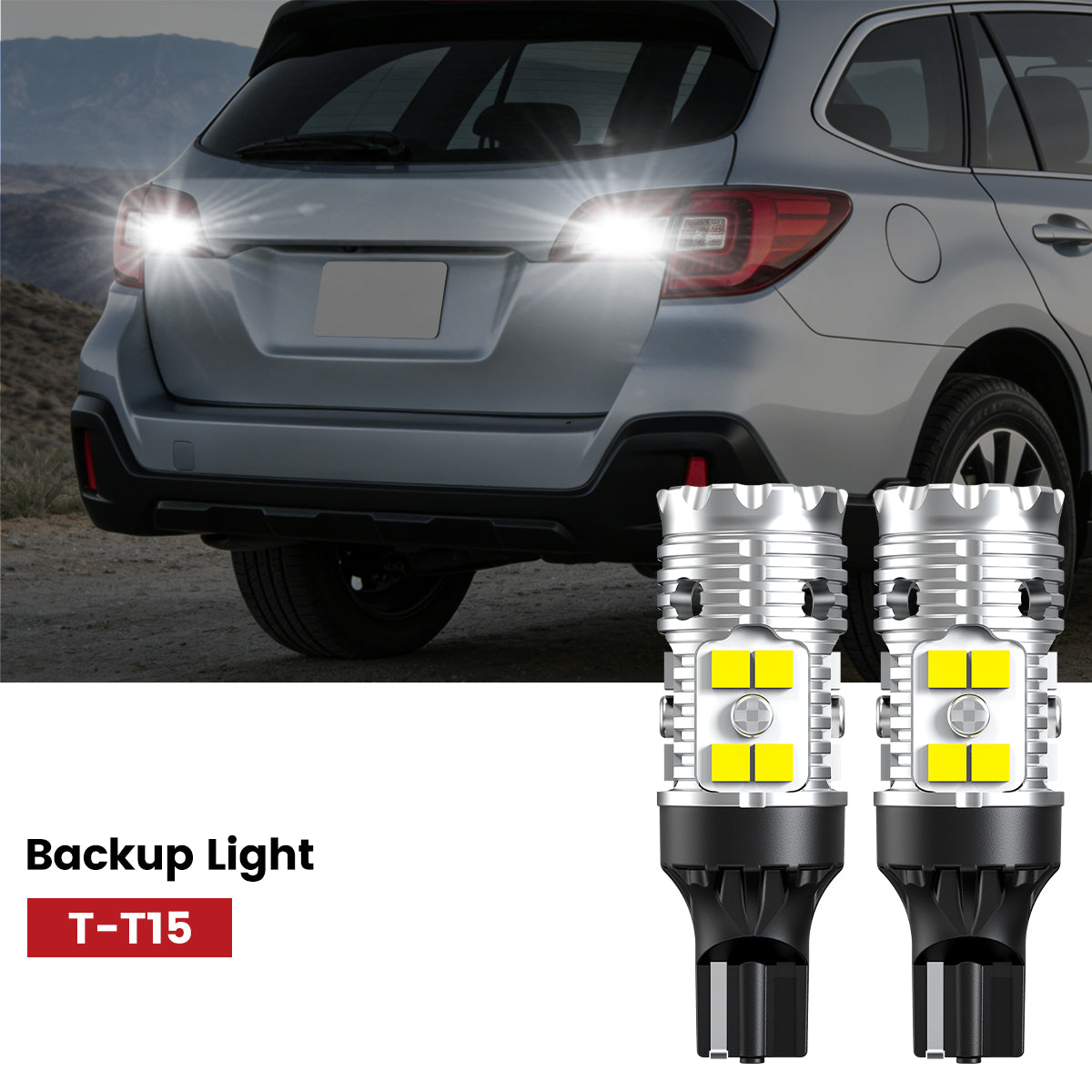 Fit for 2018-2019 Subaru Outback The Brightest LED Bulbs Upgrade