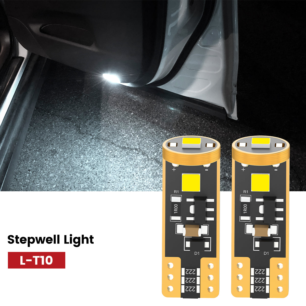 Lasfit 168 led stepwell lights fit for 2018-2020 Honda Odyssey 