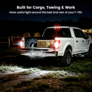 Fit for 2018-2020 Ford F-150 LED Bulbs | Vehicle-Specific Full Exterior & Interior LED Upgrade