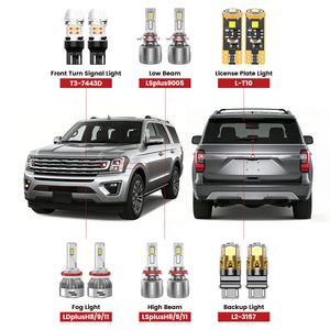 Lasfit led bulbs for 2018-2021 Ford Expedition
