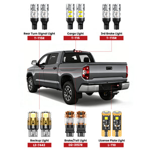 Custom Engineered for 2018-2021 Toyota Tundra LED Bulbs Upgrade | Tested and Verified
