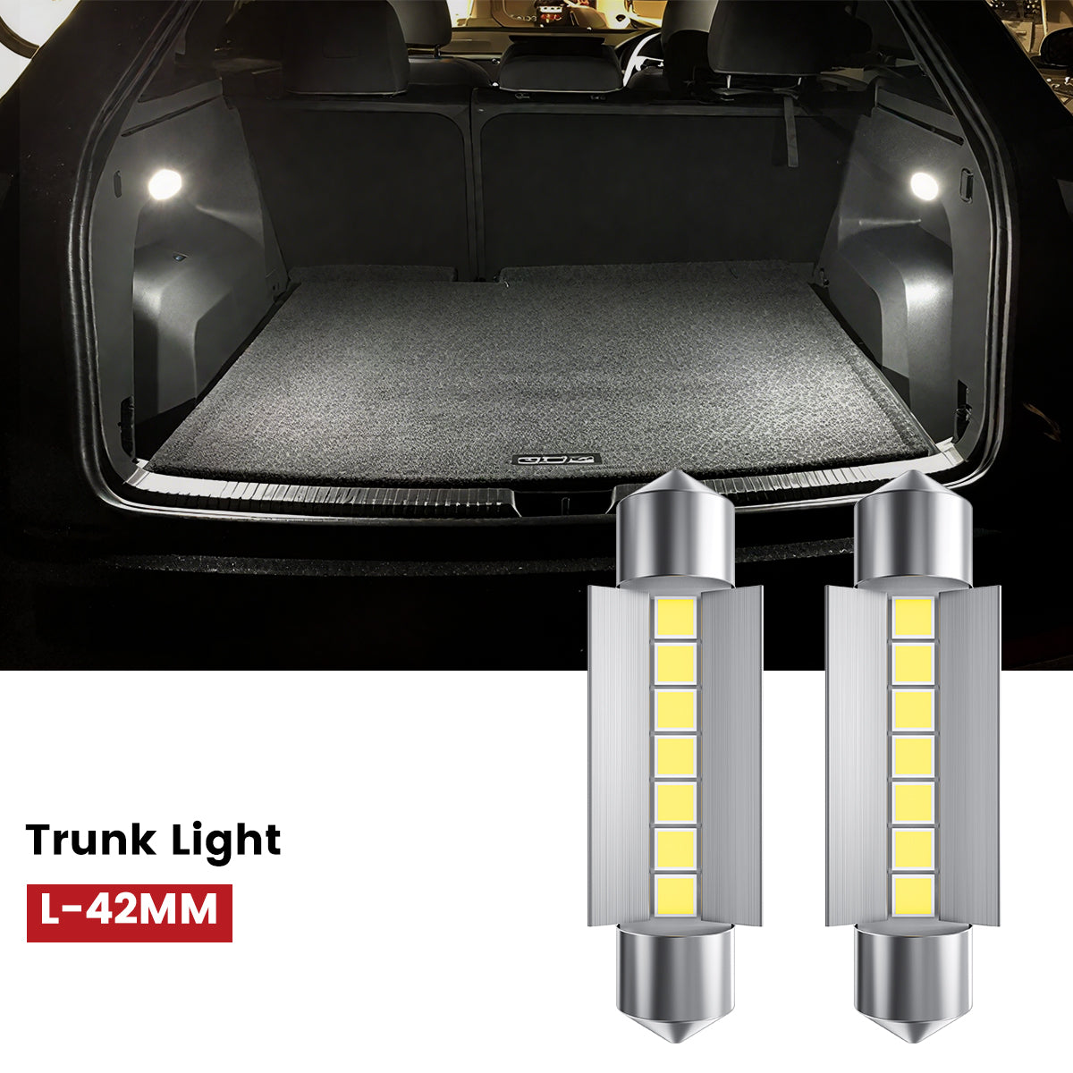 Lasfit 42MM led trunk light fit for 2018-2021 Volkswagen Tiguan
