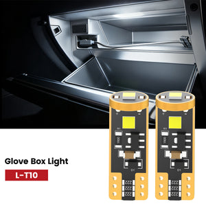 Lasfit 168 led glove box lights fit for 2018-2023 Ford Mustang  