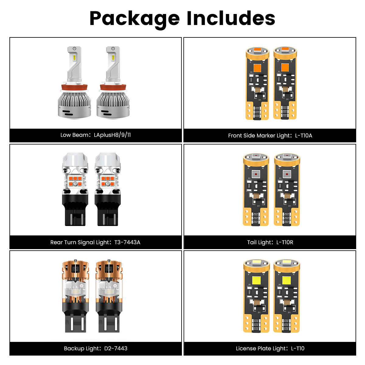 2018-2021 Subaru Crosstrek LED Light Bulbs Replacement｜Lasfit