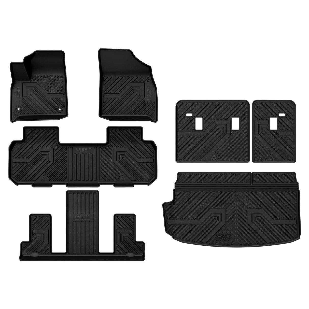 2018-2023 Chevrolet Traverse Seatback Floor Mats 1