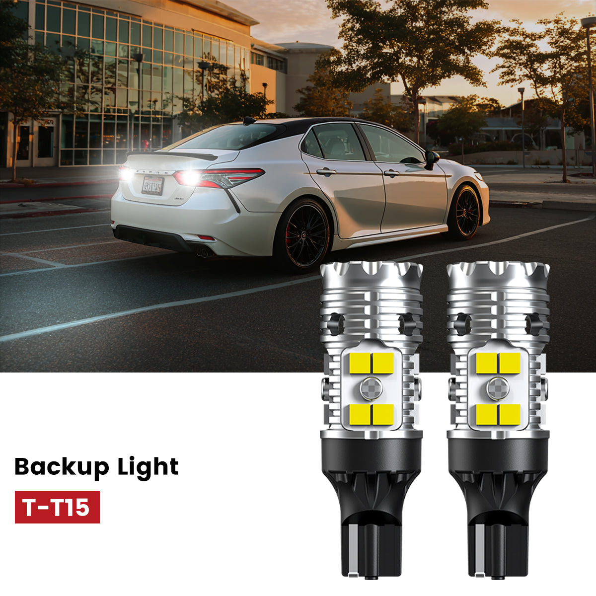 Lasfit 921 led backup light fit for 2018-2024 Toyota Camry