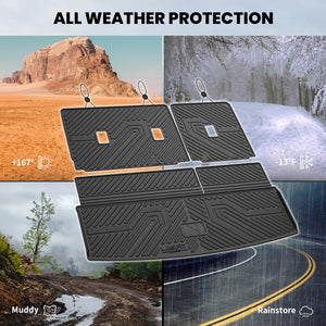 2018-2024 Lincoln Navigator Standard Seatback & Cargo Mats All Weather Protection