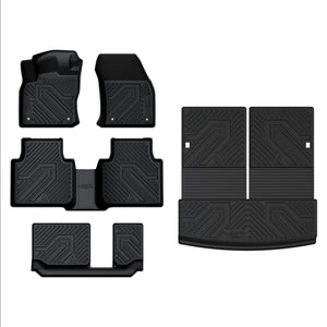 2018-2024 Volkswagen Tiguan 7 Seats Custom Floor Mats & Seatback & Cargo Mats
