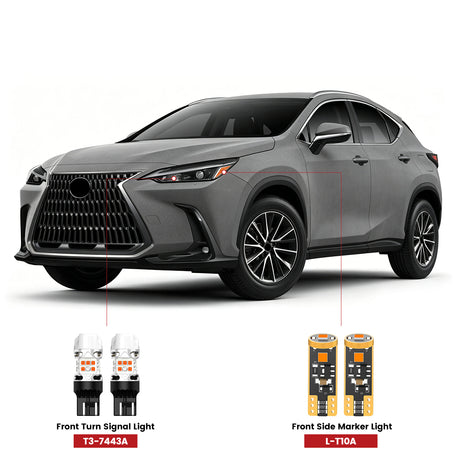 Lasfit led bulbs for 2018-2025 Lexus NX