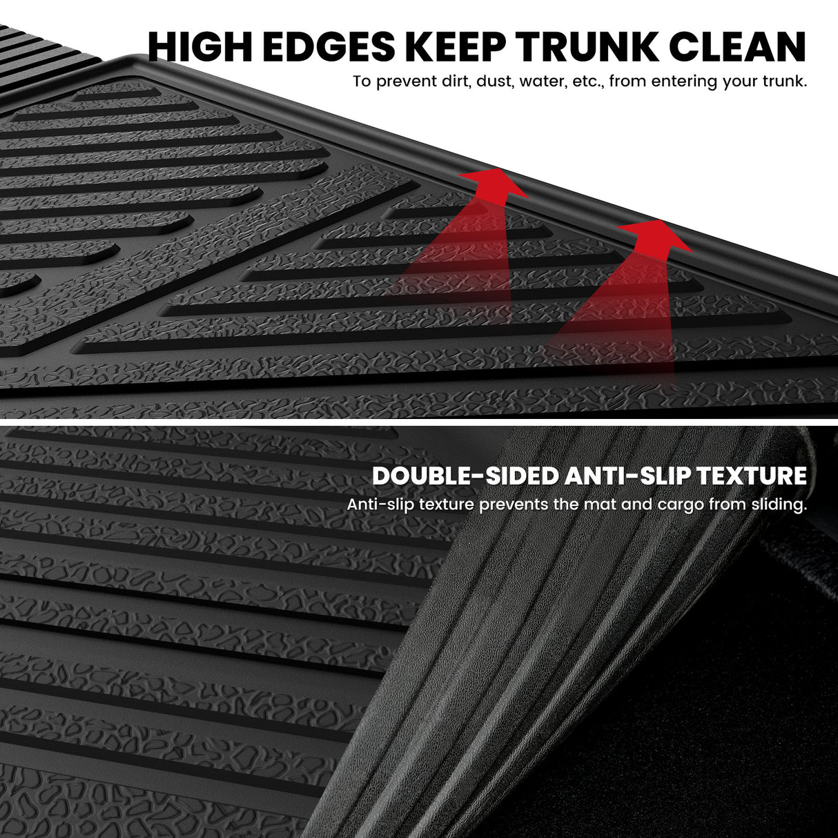 2018-2025 Volkswagen Atlas High Edge Backrest & Cargo Mats